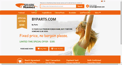 Desktop Screenshot of byparts.com