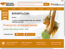 Tablet Screenshot of byparts.com
